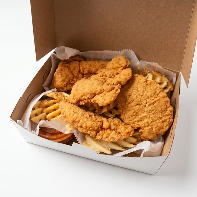 Chicken Fingers & Fries.