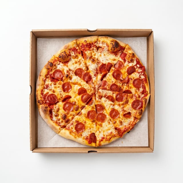 Regular 1 Topping Pizza.